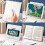 Book Stand, Multifunctional Metal Book Holder for Reading (White) 5