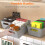 Lifewit 6 Pack Plastic Storage Baskets,Stackable Storage Bins,Light Grey 3