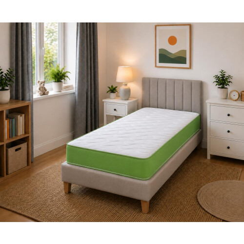 eXtreme comfort ltd Cooltouch Colours Green Small Single Mattress 1