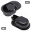 MospdyGear 2-Piece Recliner Handle Repair Kit, Universal Black Metal Release Pull with Cable for Reclining Sofas 2
