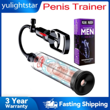 Penis Vacuum Pump Enlargement Extender Trainer 20cm for Male UK Seller
