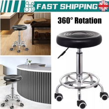 360 Rotation Salon Chair Suitable For Hair Salon Spa With Wheels Round Shape