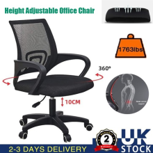 Adjustable Height Office Chair Mesh Computer Desk Chairs 360掳 Swivel Home Office