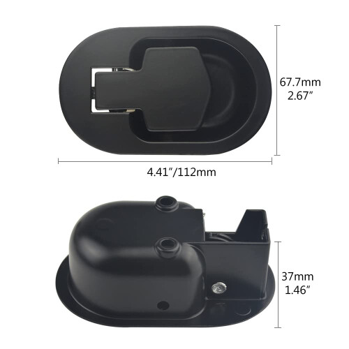 WMYCONGCONG 2 Set Sofa Recliner Release Pull Handle Replacement Parts Sofa Chair Couch Replacement Cable with D-Ring Compatible with Ashley and Most 2
