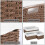 Vagusicc Wicker Storage Basket, Set of 3 Rectangular Storage Gift Hamper Basket with Removable Fabric Lining 2