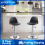 2PCS Bar Stools Adjustable Height Breakfast Swivel Chair Kitchen Cafe Pub Tool 1
