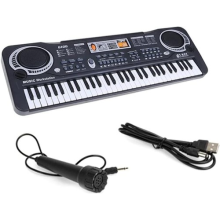 61 Key Electronic Piano Keyboard w/ Microphone for Kids Beginners UK STOCK