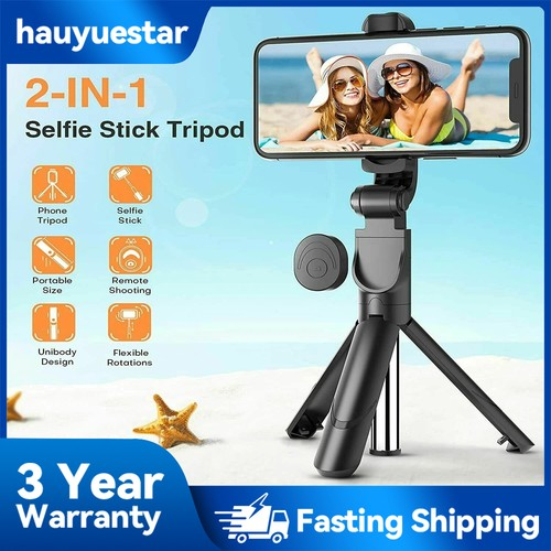 Universal Selfie Stick Bluetooth Remote|Phone Holder Stand Tripod|For iPhone
