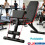 Foldable Weight Bench Adjustable Strength Training Full Body Workout Incline Gym 1