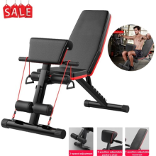Foldable Dumbbell Bench Weight Training Fitness 7 Incline Adjustable Workout Gym