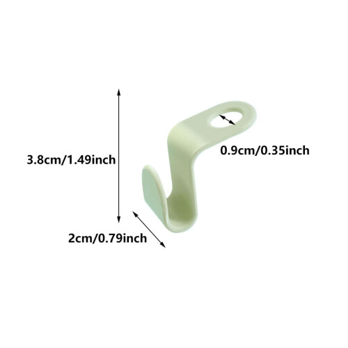 40 Pcs Hanger Hooks, Space Saving Hangers, Hanger Connector Hooks 1