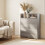 Homcom HOMCOM Folding Dining Table, Kitchen Table with Shelves Grey Wood Effect 9