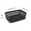 ZEAYEA 9 Pack Small Plastic Storage Basket, Classroom Organizer Baskets for Shelves Desk Drawer 3