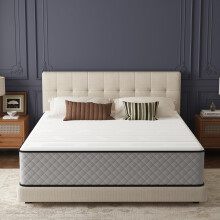 Matoresu Hybrid King Size Mattresses 5FT 25cm Medium Firm Pocket Sprung 7-Zone OEKO-TEX Certified – Motion Isolation & Pressure Relief for Back