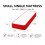 eXtreme comfort ltd Cooltouch Colours Red Small Single Mattress 3