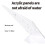 5Pcs Acrylic Book Stand Clear, Answaily Book Holders Display Shelf,Multi-Functional Display Easel,Desktop Decorative Storage Rack for Displaying 4