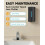AIKE Classic Automatic Soap Dispenser Wall Mounted, Stainless Steel Finish 5