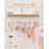 GUOHNHE 121cm Wall Mounted Clothing Rack, Hanging Rail, Cream, 1 Pack 3