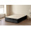 WINDSOR Velvet Divan Base, Fabric, Black, King, 2-Piece 2