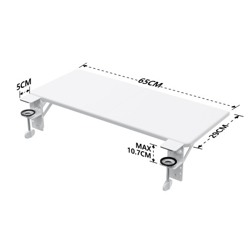 ETHU Foldable Desk Extender Tray 68x29cm 1