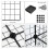 C&AHOME Wire Cube Storage, 6-Cube Storage Organizer Metal,Bookshelf 2