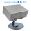 Swivel Laptop Stand for Desk, Adjustable Height Aluminum Computer Stand with 360 Rotating Base, Foldable Ergonomic Riser 4