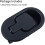Rzcin 1Pc Black Recliner Replacement Part Sofa Chair Couch Release Lever Pull Handle Replacement Recliner Handle ABS Plastic Fits Both A 6mm and 3mm 4