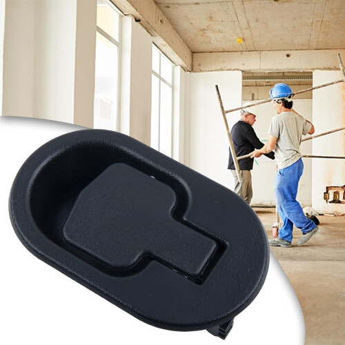Rzcin 1Pc Black Recliner Replacement Part Sofa Chair Couch Release Lever Pull Handle Replacement Recliner Handle ABS Plastic Fits Both A 6mm and 3mm 2