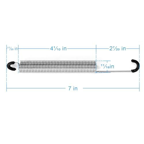 Fromann 6.9 Inch Long Neck Hook Style Recliner Replacement Springs 2Pcs 1