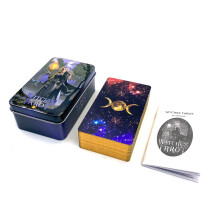 (Style G)White Numen Tarot Cards With Gold Edges For Classic Tarot Divination Meditation And