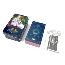 (Style H)White Numen Tarot Cards With Gold Edges For Classic Tarot Divination Meditation And