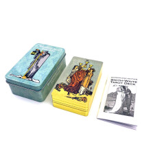 (Style F)White Numen Tarot Cards With Gold Edges For Classic Tarot Divination Meditation And