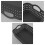 Zerdyne Set of 6 Gray Small Plastic Storage Basket Tray with Handle 2