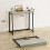 WOHOMO Small Foldable Computer Desk Writing Study Table, Grey 2