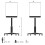 hjh OFFICE Barstool bistro stool VANTAGGIO HIGH metal stackable sturdy bistro stool white 5