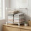 ATTDETJL Cube Storage Unit, Metal Shelving Unit with DIY Bookshelf, White 2