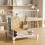 ATTDETJL Cube Storage Unit, Metal Shelving Unit with DIY Bookshelf, White 5