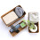 SUMTree Set of 3 Seagrass Storage Baskets Natural wicker Baskets (Caramel) 4