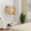 Yawinhe Wall Mounted Clothes Rail,80cm Pipe Clothes Rack,1 Pack,White 4