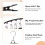 HONZUEN Trouser Hangers with Clips, 2 Pack Space Saving Hangers 5