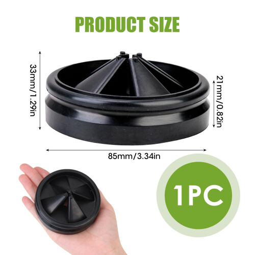 Silicone Garbage Disposal Splash Guard,Fit for Insinkerator Disposal Plug 1