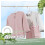 Vivikivi 15 Pack Adjustable Kids Clothes Hangers, Stackable, Space Saving 3
