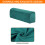 sourcing map Stretch Sofa Armrest Covers Dark Green 2 Pcs 5