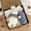 IGNPION Seagrass Storage Basket with Lid Woven Wicker Desktop Basket Rectangular Bathroom Storage Organiser Box 3