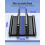 VAYDEER Vertical Laptop Stand, 1-Slot, Adjustable, ABS, Black 4
