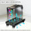 Hmfmdy CPU Stand for PC, Desktop Computer Tower Stand, Adjustable CPU Holder, Universal Mobile PC Stand with Rolling Lockable Castors 4