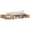 VidaXL vidaXL Storage Bed Frame Artisan Oak 80 cm Engineered Wood 5