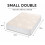 Starlight Beds Aura White Small Double Mattress, 4ft x 6ft3 3