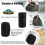 MeMoreCool Roll Up Floor Mattress Single 190x90cm, Dark Gary 4
