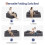 MeMoreCool Folding Sofa Bed Single, Convertible Boneless Couch with Pillow 5